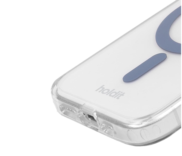 Holdit MagSafe Case iPhone 15 Pro Denim Blue/Transparent - 1221231 - zdjęcie 4